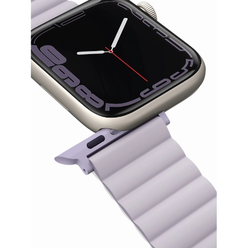 Ремешок Uniq Revix для Apple Watch 41/40/38 мм, фиолетовый/белый